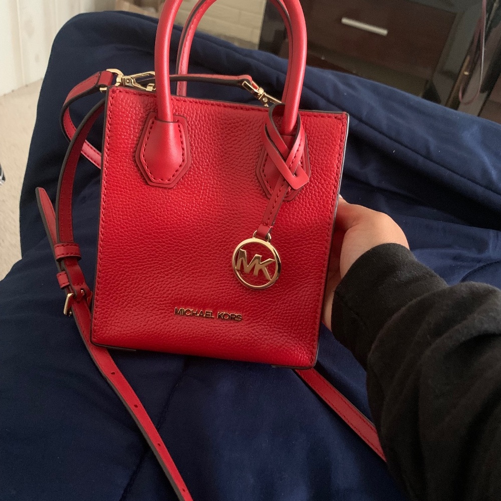 Mercer Extra Small pebbled Leather crossbody bag